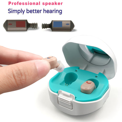 Wireless Invisible In-Ear Sound Amplifier — 16-Hour Battery, 115dB Output, Binaural or Single | Très Elite