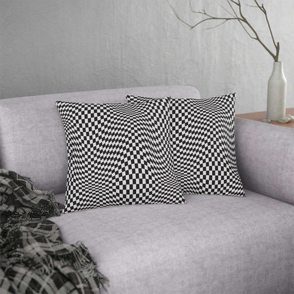 Elegant Waterproof Geometric Floral Cushion Set