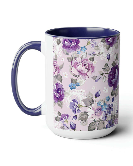 Elegant Duo: Maison Two-Tone Ceramic Coffee Cups