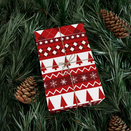 Elegant Customizable Christmas Gift Wrap - Premium Matte & Satin Finishes Made in the USA