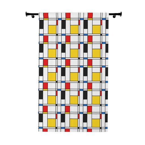 Abstract Geometric Blackout Window Curtains - 50 x 84