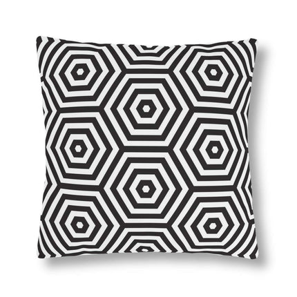 Stylish Waterproof Geometric Floral Throw Pillows for Indoor and Outdoor Decor