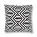 Water-Resistant Geometric Blossom Outdoor Cushions with Effortless-Clean Innovation