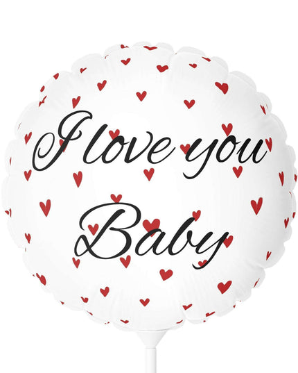 Elegant Red Matte Heart Balloon Ensemble - Premium Round & Heart-Shaped Collection