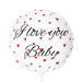 Valentine Red Matte Finish Heart Balloon Set - Luxurious 11" Round and Heart-shaped Bouquet