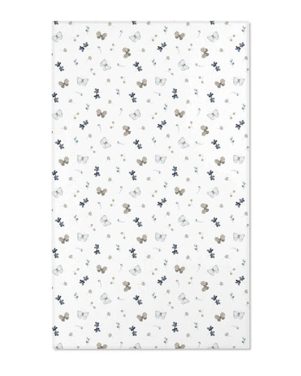 Elegant Chenille Floral Area Rugs - Timeless Style and Comfort Collection