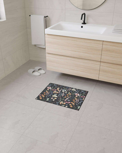Timeless Elegance Floral Area Rug with Superior Grip - Refined Charm