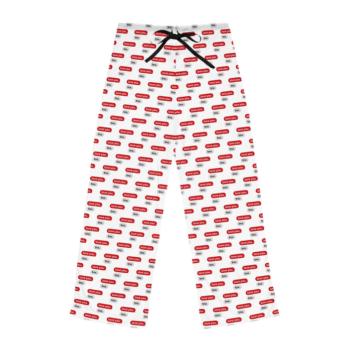 Love Text Valentine Women's Pajama Pants - Indulge in Opulence