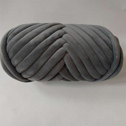 Luxury Crystal Fleece Cotton Yarn: 1KG for Exquisite Hand-Knitting Creations