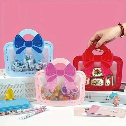 12-Pack Elegant Self-Standing Gift Bags with Charming Bows - Ideal for Celebrations, Treats & Business Packaging - Très Elite