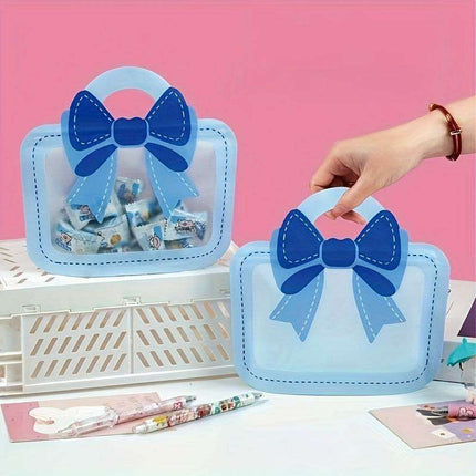 12-Pack Elegant Self-Standing Gift Bags with Charming Bows - Ideal for Celebrations, Treats & Business Packaging - Très Elite