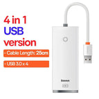 USB 25cm White