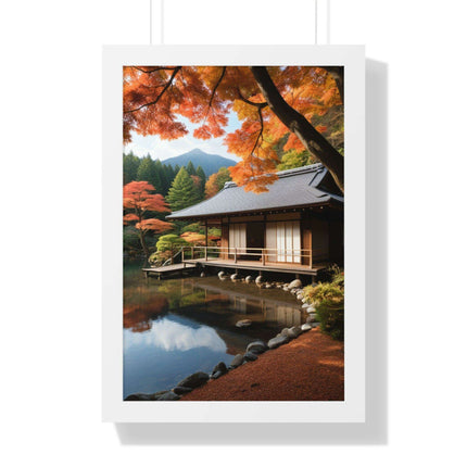 Tranquil Japanese Zen Garden Wall Art - Eco-Friendly Decor for a Serene Home