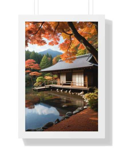 Tranquil Japanese Zen Garden Wall Art - Eco-Friendly Decor for a Serene Home