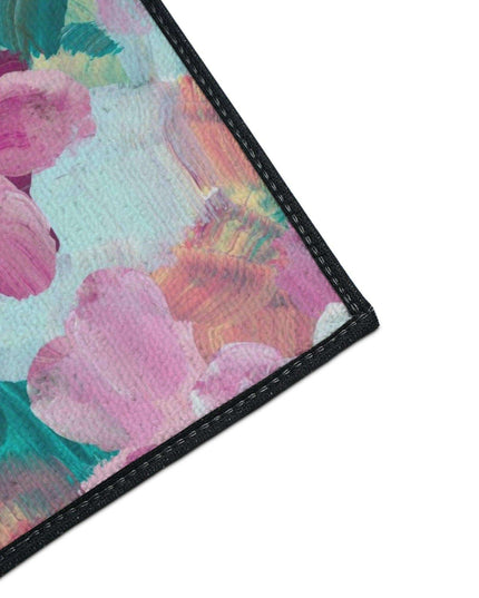 Elegant Floral Non-Slip Area Rug for Modern Home Elegance