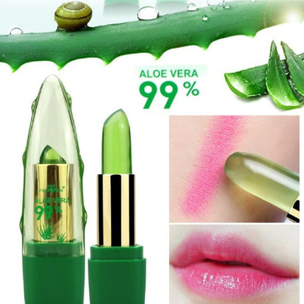 Aloe Vera Color-Changing Lip Balm — Moisturising & Long-Lasting