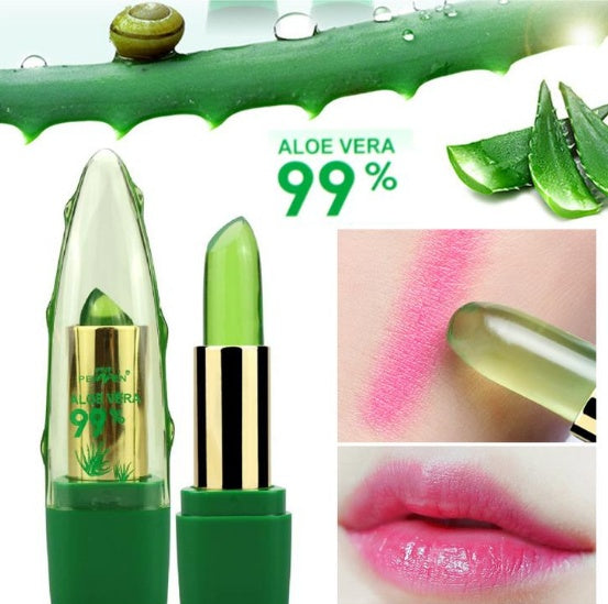 Aloe Vera Color-Changing Lip Balm — Moisturising & Long-Lasting
