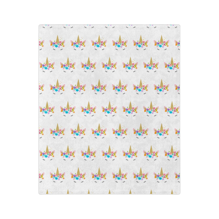 Luxurious Stitched Minky Fleece Blanket for Cozy Elegance