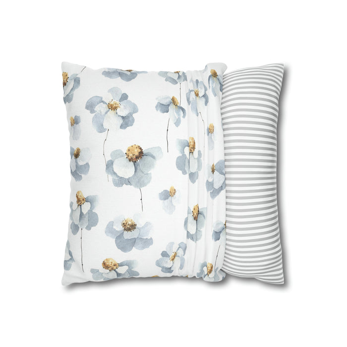 Elegant Floral Accent Pillowcase for Stylish Home Decor
