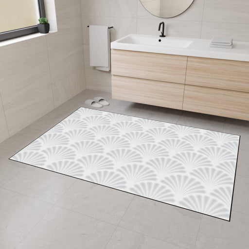 Vintage Artisanal Floor Mat with Non-Slip Backing for Elegant Home Décor