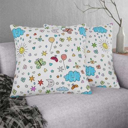 Chic Waterproof Floral Throw Pillows for Stylish Outdoor Living