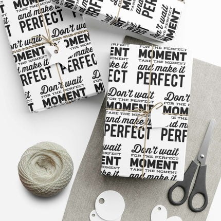 Elegant Customizable Gift Wrap with Inspirational Quotes: Redefine Your Gifting Experience