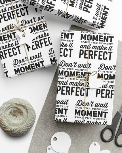 Elegant Customizable Gift Wrap with Inspirational Quotes: Redefine Your Gifting Experience
