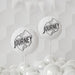 Luxury Matte Mylar Balloon Set - 11" Round and Heart-shaped