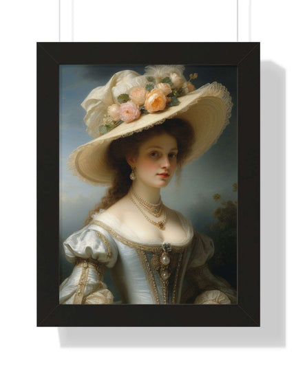 Elegant Femme Fatale: Sustainable Art Print for Stylish Home Interiors