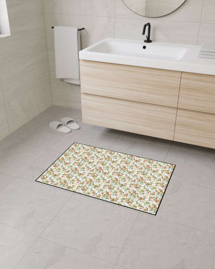 Elegant Vintage Floral Area Rug - Premium Design with Non-Slip Backing