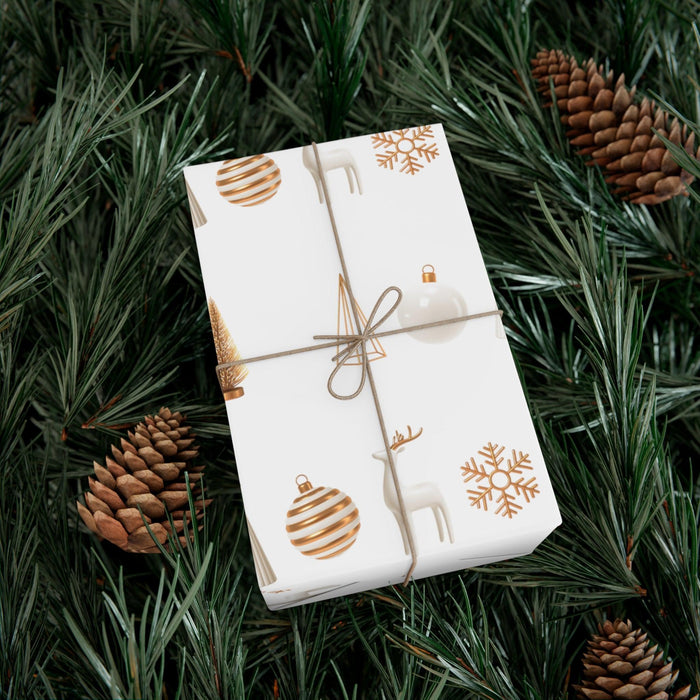 Customizable Sustainable 3D Gift Wrap Collection - Festive Finishes Edition
