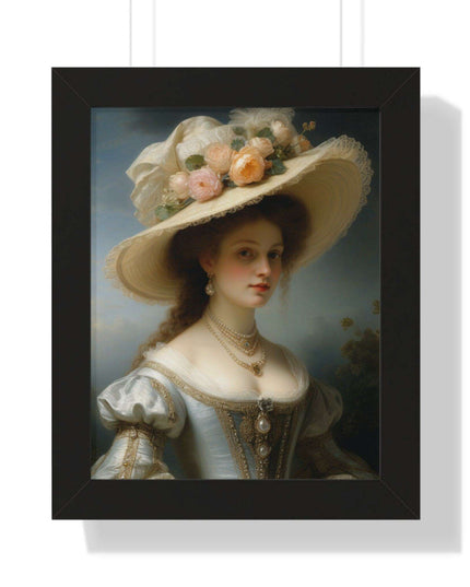 Elegant Femme Fatale: Sustainable Art Print for Stylish Home Interiors