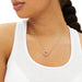 Twin Hearts Necklace: Luxe Rose Gold Dual Pendant - Ultimate Symbol of Affection