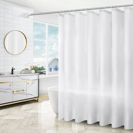 Waterproof PEVA Shower Curtain – Geometric Print, 11 Designs, 9 Sizes