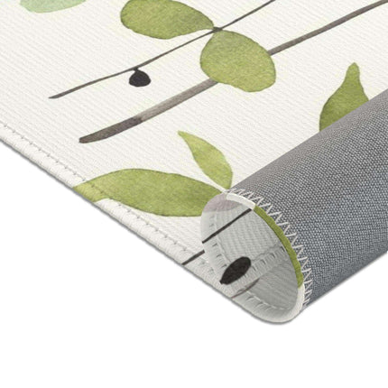 Customizable Chenille Polyester Area Rugs for Unique Home Styling