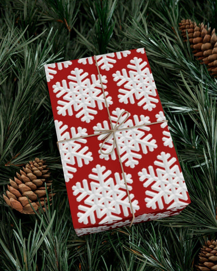 Elegant 3D Holiday Gift Wrap Set - Premium USA-Made Wrapping Paper for Modern Gifting