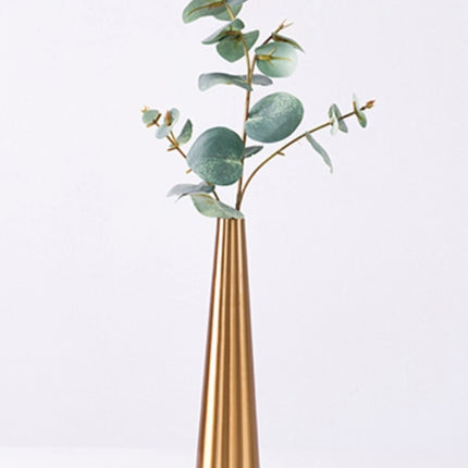 Peekaboo Studio Artificial Flower Decoration with Iron Vase for Living