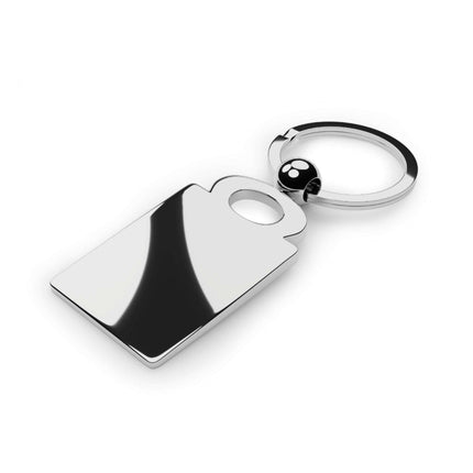 Personalized Shiny Swivel Photo Keyring for Cherished Memories
