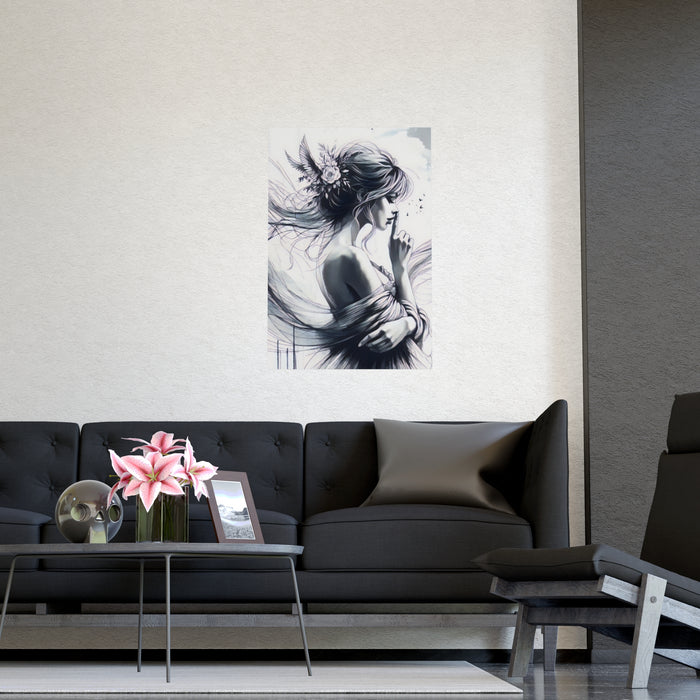 Elegant Matte Art Prints - Luxe Home Decor for Chic Living Spaces