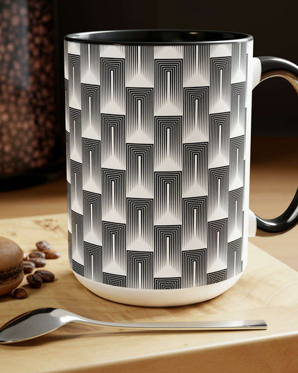 Elegant Sophistication Ceramic Coffee Mugs - Elevate Your Morning Ritual