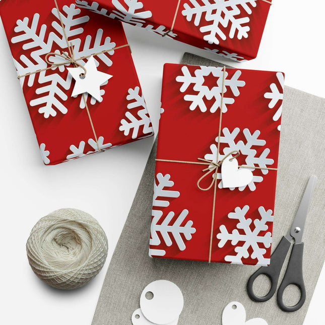 Elegant Customizable 3D Christmas Gift Wrap Set with Matte & Satin Finishes by Maison d'Elite