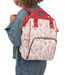 Exclusive Coral Artisan Diaper Backpack for Fashionable Parents