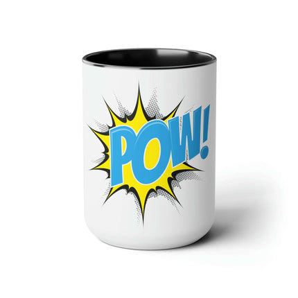 Sophisticated Dual-Hued Ceramic Coffee Mugs - Maison d'Elite Series