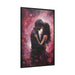 Elite Valentine Matte Canvas with Black Pinewood Frame