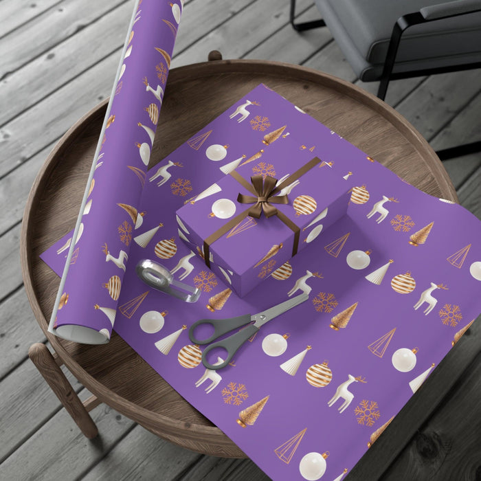 Elegant 3D Chess Gift Wrapping Collection: Premium Matte and Satin Options