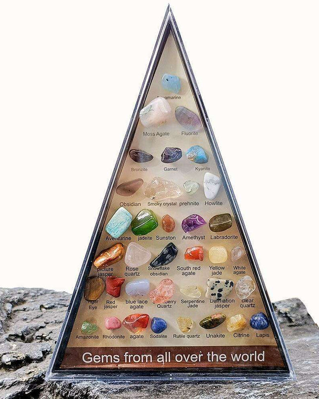 Exquisite Crystal Healing Stone Collection - 36 Distinct Polished Specimens