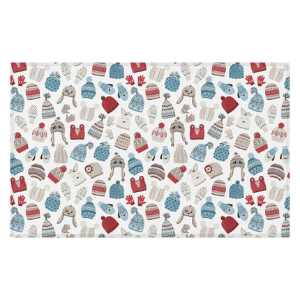 Cozy Elegance: Customizable Winter Wonderland Luxury Rug Collection