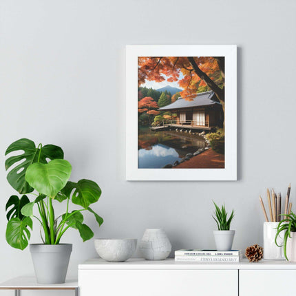Tranquil Japanese Zen Garden Wall Art - Eco-Friendly Decor for a Serene Home