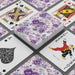 Retro Blossom Poker Cards - Vintage Floral Deck for a Premium Gaming Experience