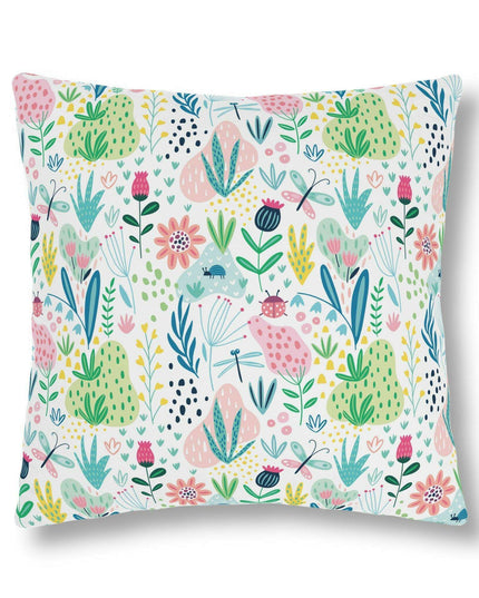 Vibrant Weather-Resistant Floral Garden Cushions - Très Bébé Collection
